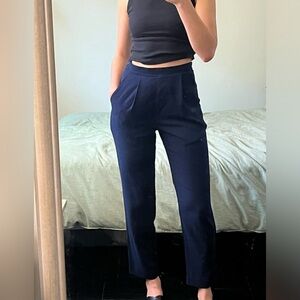 American Apparel Navy Blue Work Pant Trousers